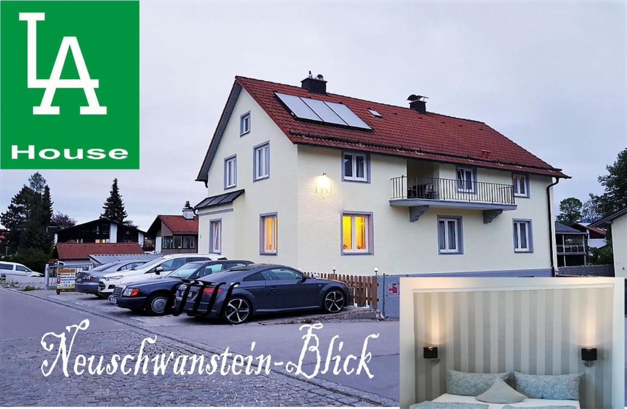 House La Neuschwanstein Blick - Budget City Hotel Füssen Esterno foto