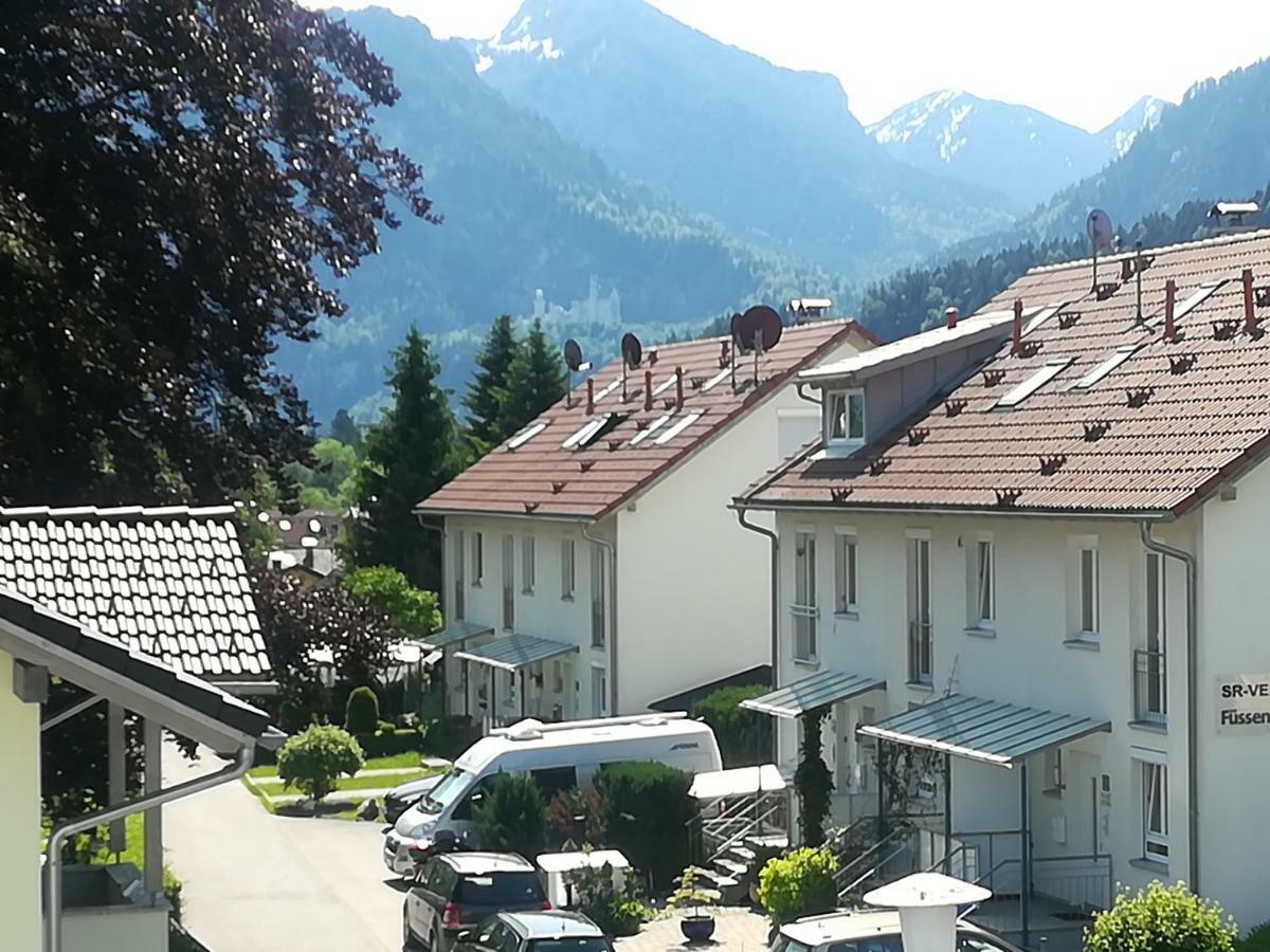 House La Neuschwanstein Blick - Budget City Hotel Füssen Esterno foto